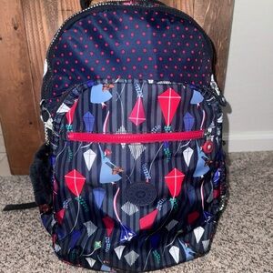 Kipling Mary Poppins Backpack used once like new! Large capacity